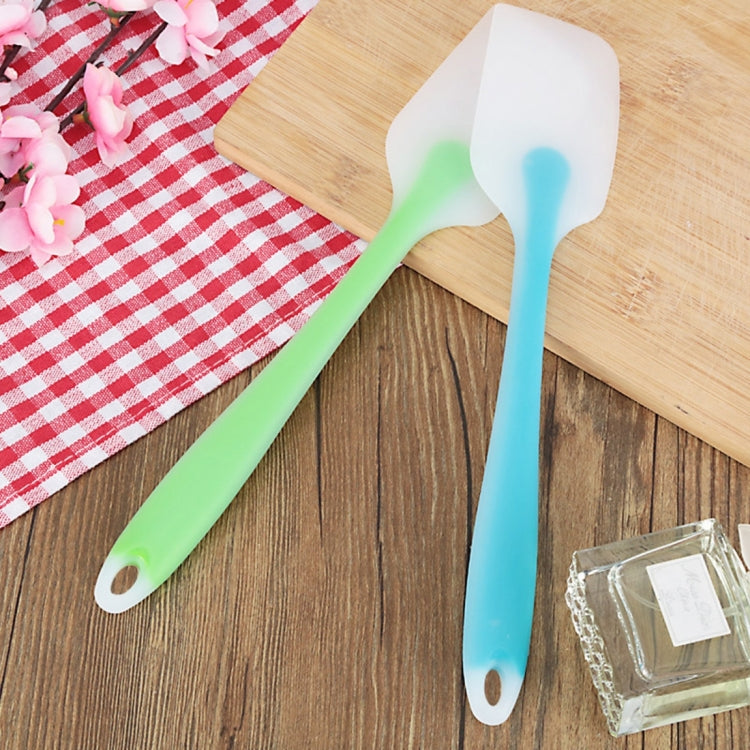 5 PCS Baking Tool Translucent Integrated High Temperature Resistance Cream Silicone Scraper Cake Spatula, Random Color Delivery 5 PCS Baking Tool Translucent Integrated High Temperature Resistance Cream Silicone Scraper Cake Spatula, Random Color Delivery