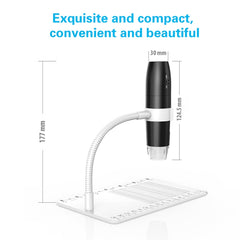 Microscopio digital inteligente con wifi y USB, ajustable, 316, 50-1000X
