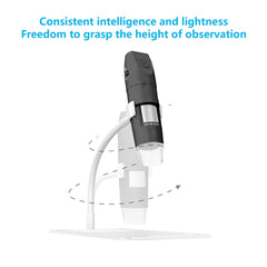 Microscopio digital inteligente con wifi y USB, ajustable, 316, 50-1000X
