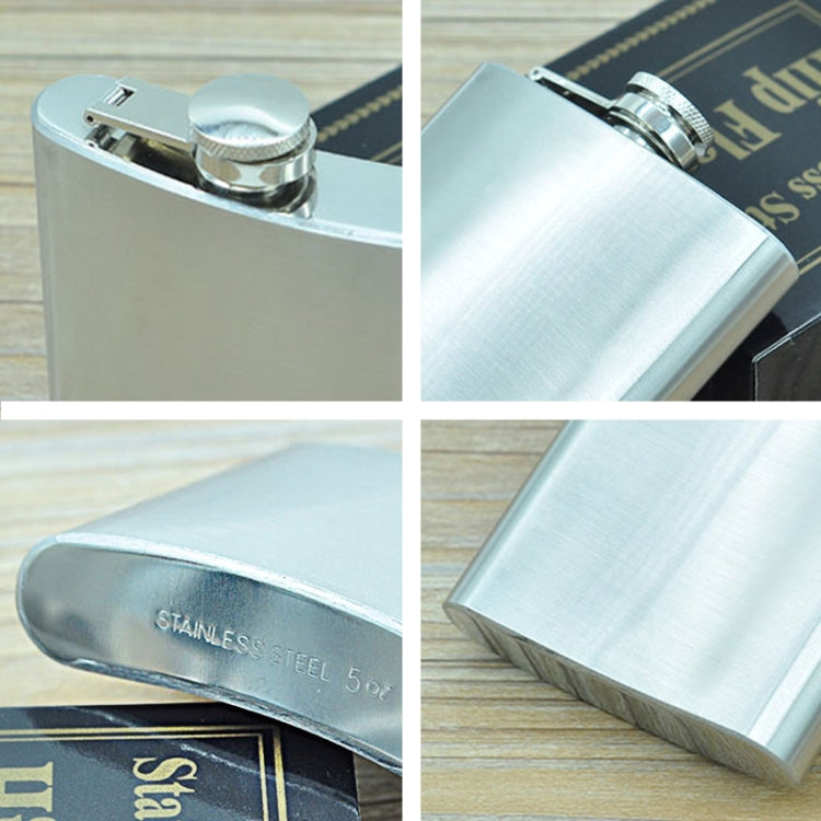 140mL (5oz) Outdoor Sports Handy Home Travel Wild Stainless Steel Portable Hip Flask(with Small Funnel)(Silver 140mL (5oz)), 140mL (5oz) 140mL (5oz) Outdoor Sports Handy Home Travel Wild Stainless Steel Portable Hip Flask(with Small Funnel)(Silver 140mL (5oz)), 140mL (5oz)