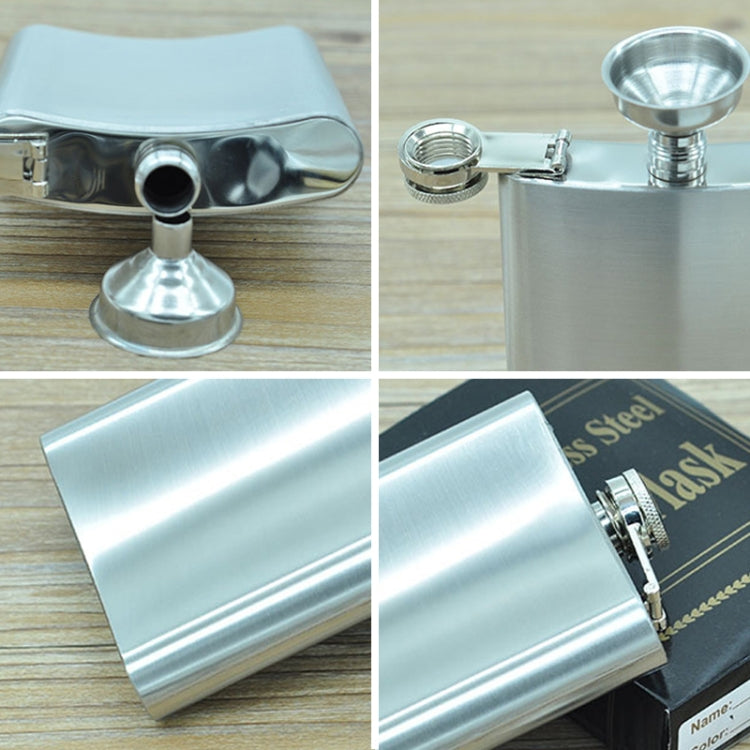 196mL (7oz) Outdoor Sports Handy Home Travel Wild Stainless Steel Portable Hip Flask(with Small Funnel)(Silver 196mL (7oz)), 196mL (7oz) 196mL (7oz) Outdoor Sports Handy Home Travel Wild Stainless Steel Portable Hip Flask(with Small Funnel)(Silver 196mL (7oz)), 196mL (7oz)