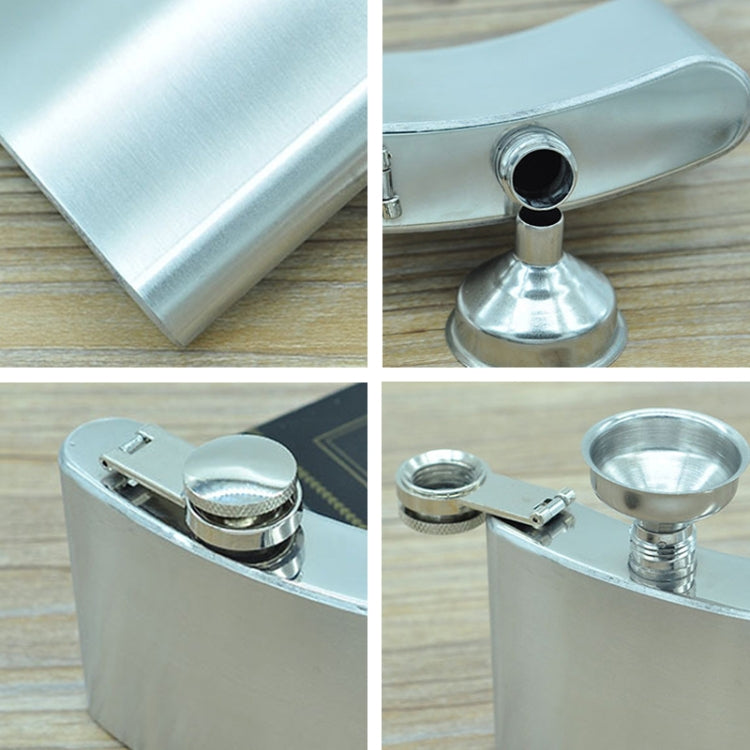 112mL (4oz) Outdoor Sports Handy Home Travel Wild Stainless Steel Portable Hip Flask(with Small Funnel)(Silver 112mL (4oz)) 112mL (4oz) Outdoor Sports Handy Home Travel Wild Stainless Steel Portable Hip Flask(with Small Funnel)(Silver 112mL (4oz))