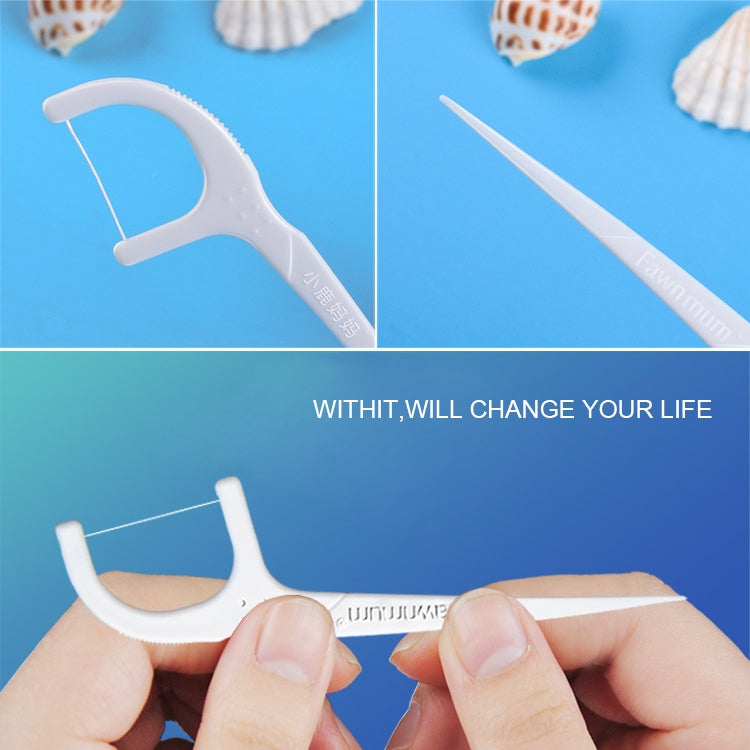 Fawnmum Ultra-fine Safety Flat Dental Floss Rod Arch Pick Toothpick Thread Portable Dental Floss Bag Fawnmum Ultra-fine Safety Flat Dental Floss Rod Arch Pick Toothpick Thread Portable Dental Floss Bag