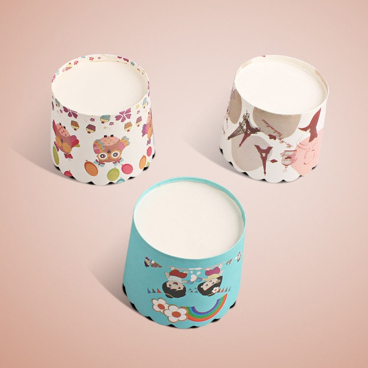 24pcs / Pack Round Lamination Cake Cup Muffin Cases Chocolate Cupcake Liner Baking Cup, Size: 7 x 6  x 5.5cm, Random Color Delivery, 6.8 x 5 x 3.9cm 24pcs / Pack Round Lamination Cake Cup Muffin Cases Chocolate Cupcake Liner Baking Cup, Size: 7 x 6  x 5.5cm, Random Color Delivery, 6.8 x 5 x 3.9cm
