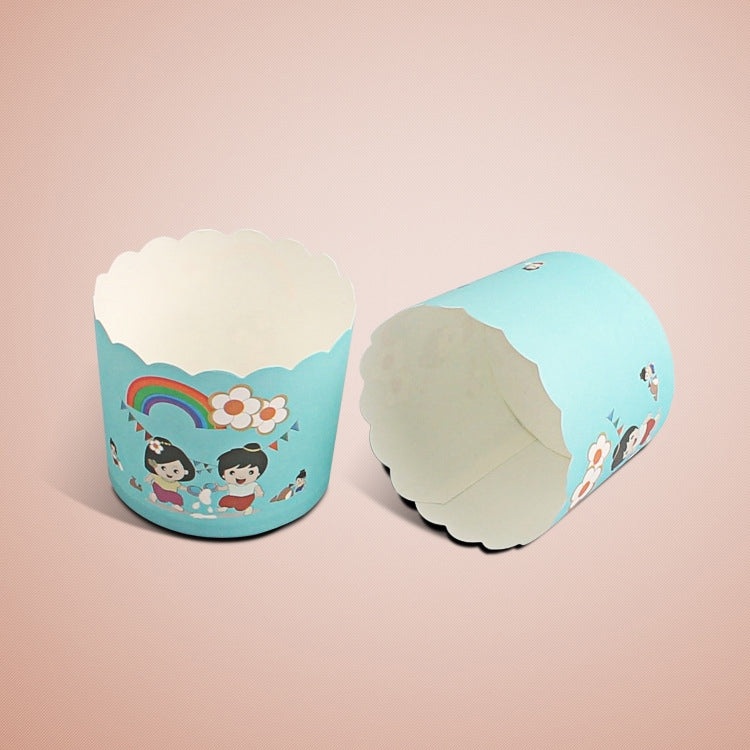24pcs / Pack Round Lamination Cake Cup Muffin Cases Chocolate Cupcake Liner Baking Cup, Size: 7 x 6  x 5.5cm, Random Color Delivery, 6.8 x 5 x 3.9cm 24pcs / Pack Round Lamination Cake Cup Muffin Cases Chocolate Cupcake Liner Baking Cup, Size: 7 x 6  x 5.5cm, Random Color Delivery, 6.8 x 5 x 3.9cm