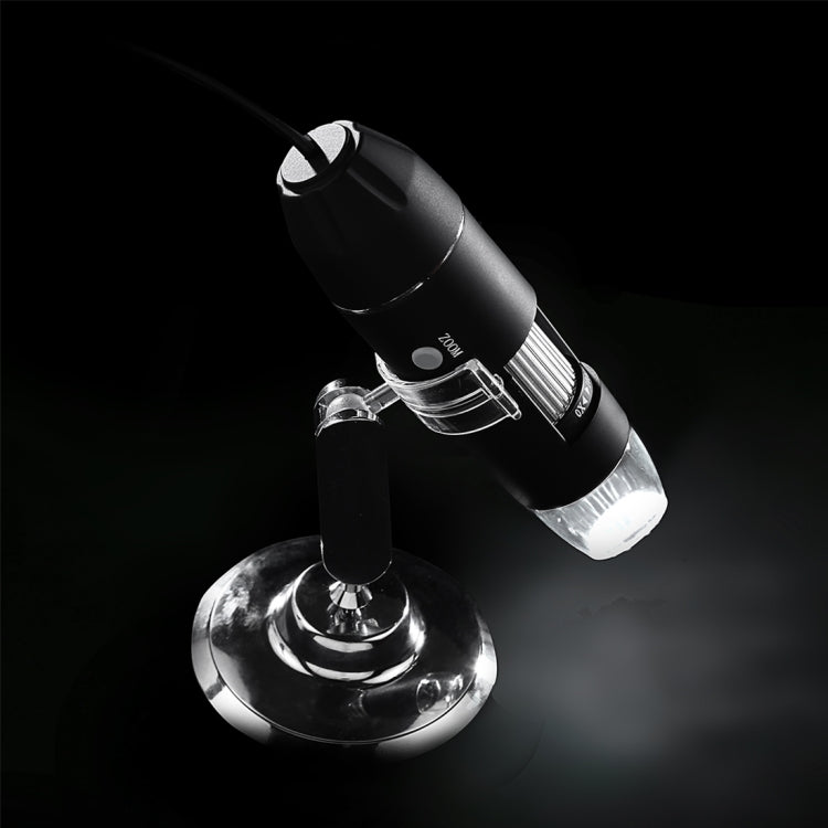 Microscopio digital USB con lupa HD de 0,3 MP y sensor de imagen de 2560 x 1920 P, 8 LED y soporte profesional Microscopio digital USB con lupa HD de 0,3 MP y sensor de imagen de 2560 x 1920 P, 8 LED y soporte profesional
