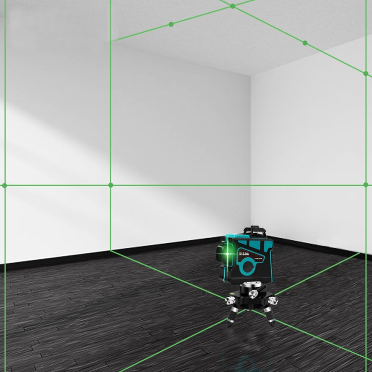Hilda LS055 Laser-Wasserwaage, 12 Linien, 3D, selbstnivellierend, 360°, horizontale und vertikale Wasserwaage, grüner Strahl Hilda LS055 Laser-Wasserwaage, 12 Linien, 3D, selbstnivellierend, 360°, horizontale und vertikale Wasserwaage, grüner Strahl
