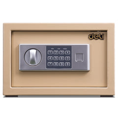 Deli Home Office Hotel Mini Electronic Security Lock Box Wall Cabinet Safety Box