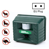 SK131 High-power Ultrasonic Electronic Rat Repeller Analog Alarm Sound Intelligent Pest Killer, EU Plug