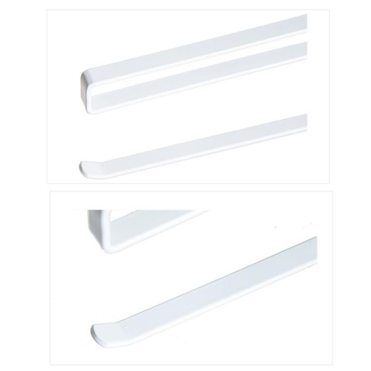 Stainless Metal Kitchen Toilet Paper Towel Rack Paper Towel Roll Holder Cabinet Hanging Shelf Preservative Film Storage Rack,Size: 26*10.8*1.5cm Stainless Metal Kitchen Toilet Paper Towel Rack Paper Towel Roll Holder Cabinet Hanging Shelf Preservative Film Storage Rack,Size: 26*10.8*1.5cm