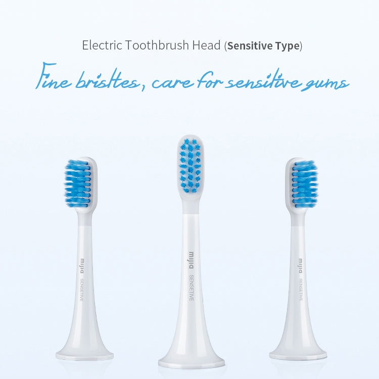 3 PCS Original Xiaomi Mijia Electric Toothbrush Heads Replacement Oral Health Care (Sensitive Type) 3 PCS Original Xiaomi Mijia Electric Toothbrush Heads Replacement Oral Health Care (Sensitive Type)