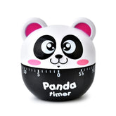 Panda 60 Minutes Mechanical Kitchen Cooking Count Down Alarm Timer Home Decorating Gadget, Random Color Delivery, RB508