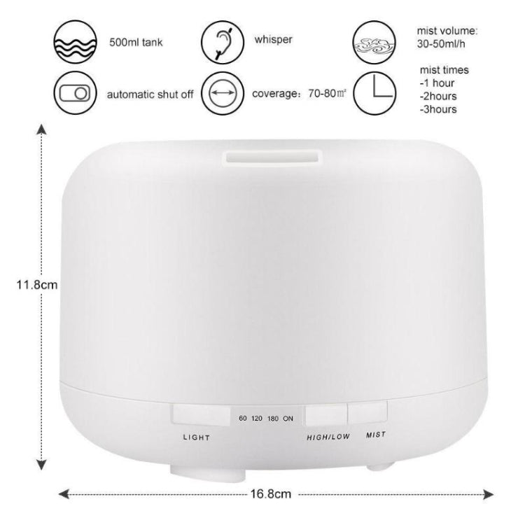 T500 Remote Control Clear White Air Humidifier Automatic Alcohol Sprayer Essential Oil Diffuser Ultrasonic Mist Maker Ultrasonic Aroma Diffuser Atomizer Color LED, Capacity: 500ml, DC 24V, US Plug, Clear White (500ml), Wood Pattern (500ml) T500 Remote Control Clear White Air Humidifier Automatic Alcohol Sprayer Essential Oil Diffuser Ultrasonic Mist Maker Ultrasonic Aroma Diffuser Atomizer Color LED, Capacity: 500ml, DC 24V, US Plug, Clear White (500ml), Wood Pattern (500ml)