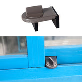 Sliding Sash Stopper Cabinet Locks & Straps Doors Security Anti-theft Lock Window Door Baby Safety Lock