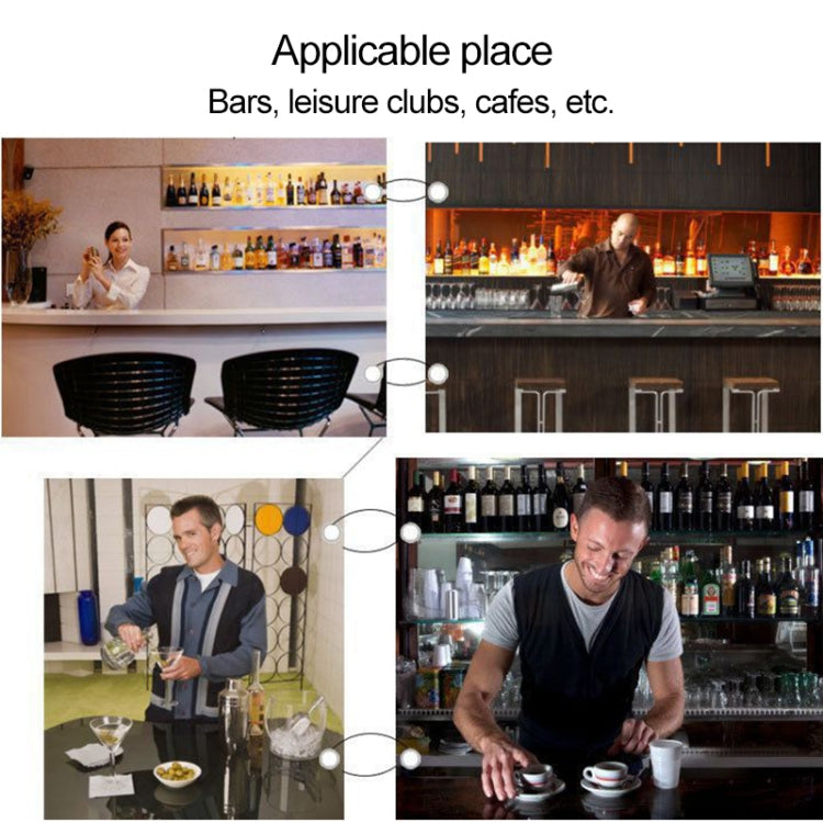 9 in 1 Stainless Steel Cocktail Shaker Tools Set with Wooden Mount, Capacity: 750ml, 750ml 9 in 1 Stainless Steel Cocktail Shaker Tools Set with Wooden Mount, Capacity: 750ml, 750ml