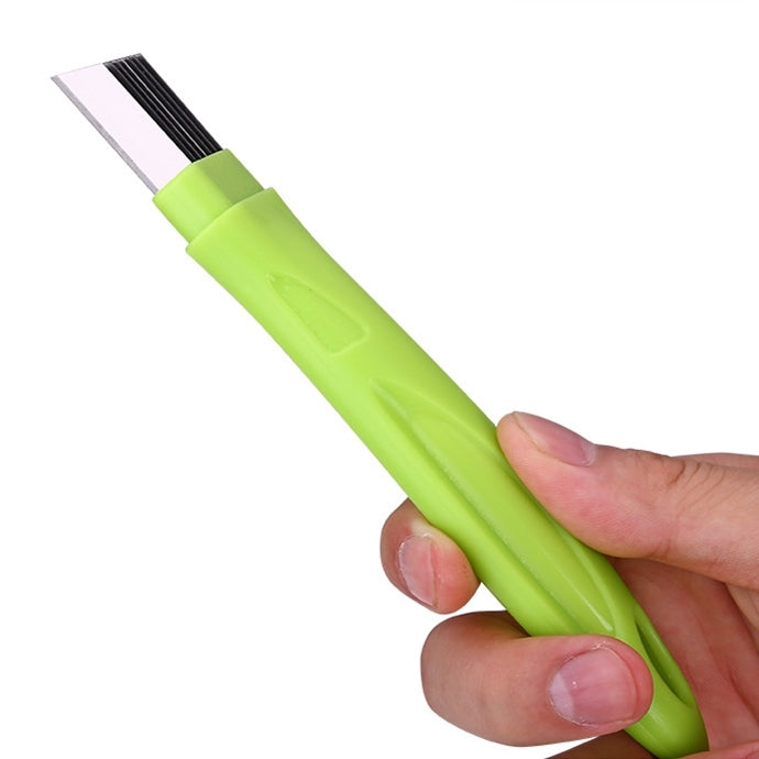 Kitchen Tool Manual Stainless Steel Filate Circle Shape Green Onion Slicer, 16x1.8cm Green Kitchen Tool Manual Stainless Steel Filate Circle Shape Green Onion Slicer, 16x1.8cm Green