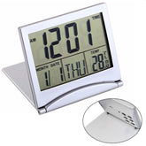 MT-033 LCD Display Portable Folding Digital Travel Temperature Alarm Clock