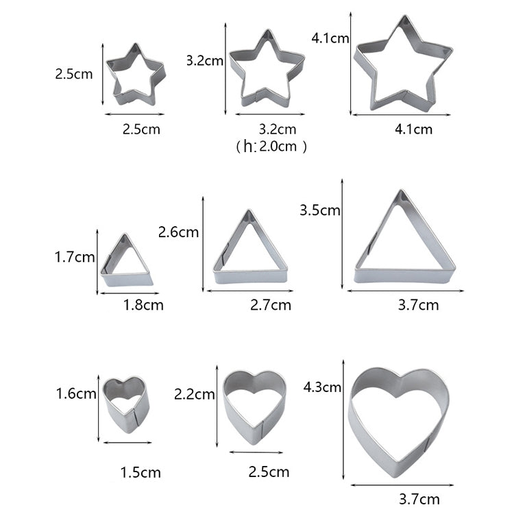 24 PCS / Set Stainless Steel DIY Cookie Biscuits Molds Geometry Baking Tools (Octagon), HC4340A, HC4340B, HC4340C 24 PCS / Set Stainless Steel DIY Cookie Biscuits Molds Geometry Baking Tools (Octagon), HC4340A, HC4340B, HC4340C