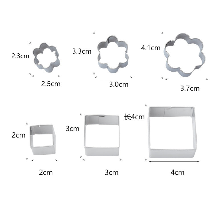 24 PCS / Set Stainless Steel DIY Cookie Biscuits Molds Geometry Baking Tools (Octagon), HC4340A, HC4340B, HC4340C 24 PCS / Set Stainless Steel DIY Cookie Biscuits Molds Geometry Baking Tools (Octagon), HC4340A, HC4340B, HC4340C