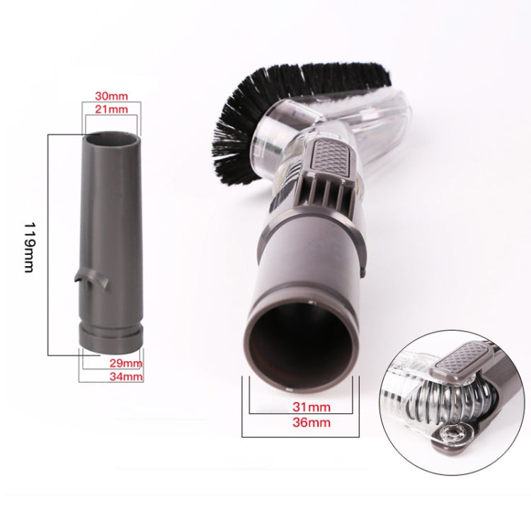 Household Vacuum Cleaner Transparent Brush Head Parts Accessories for Dyson Household Vacuum Cleaner Transparent Brush Head Parts Accessories for Dyson