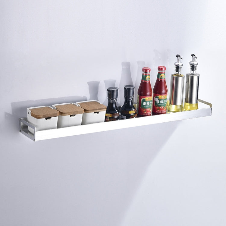 60cm Kitchen Multi-function Wall Hanging Holder Seasoning Storage Rack, 60cm(Silver) 60cm Kitchen Multi-function Wall Hanging Holder Seasoning Storage Rack, 60cm(Silver)