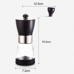 Portable Conical Burr Mill Manual Spice Herbs Hand Grinding Machine Coffee Grinder, Capacity: 20g, Capacity: 20g