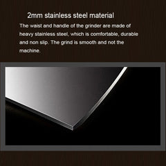 Portable Conical Burr Mill Manual Spice Herbs Hand Grinding Machine Coffee Grinder, Capacity: 36g, Portable Conical