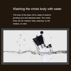 Portable Conical Burr Mill Manual Spice Herbs Hand Grinding Machine Coffee Grinder, Capacity: 36g, Portable Conical