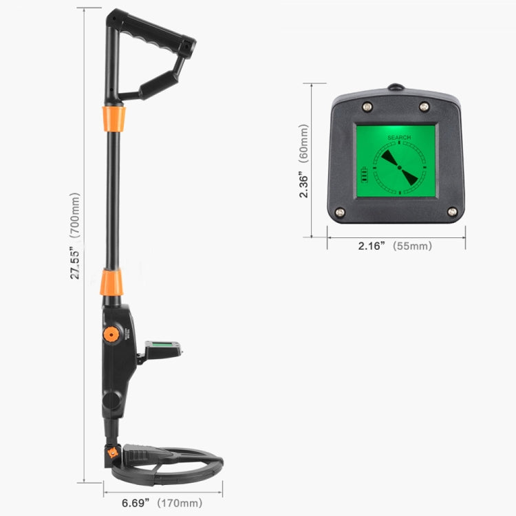 MD1008A Underground Metal Detector Children Toy Detector with LCD Screen, Measuring Range: 10cm, MD1008A MD1008A Underground Metal Detector Children Toy Detector with LCD Screen, Measuring Range: 10cm, MD1008A