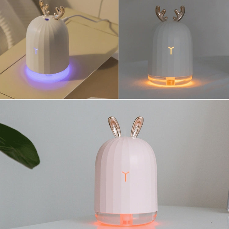 3life-318 2W Cute Rabbit USB Mini Humidifier Diffuser Aroma Mist Nebulizer with LED Night Light for Office, Home Bedroom, Capacity: 220ml, DC 5V 3life-318 2W Cute Rabbit USB Mini Humidifier Diffuser Aroma Mist Nebulizer with LED Night Light for Office, Home Bedroom, Capacity: 220ml, DC 5V