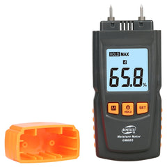 BENETECH GM605 Digital Wood Moisture Meter Humidity Tester Timber Damp Detector, GM605