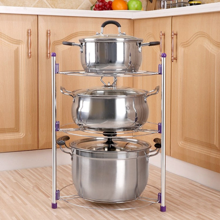 Multi-function Kitchen Pot Rack Three-layer Wok Soup Pot Stainless Steel Pot Rack, Three-layer Multi-function Kitchen Pot Rack Three-layer Wok Soup Pot Stainless Steel Pot Rack, Three-layer
