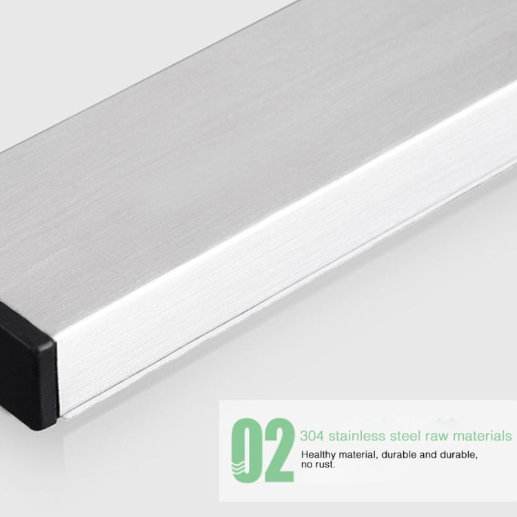 Kitchen Free Punching Wall-mounted 304 Stainless Steel Magnetic Knife Holder, Size:41x4x1.5cm, Size:41x4x1.5cm Kitchen Free Punching Wall-mounted 304 Stainless Steel Magnetic Knife Holder, Size:41x4x1.5cm, Size:41x4x1.5cm