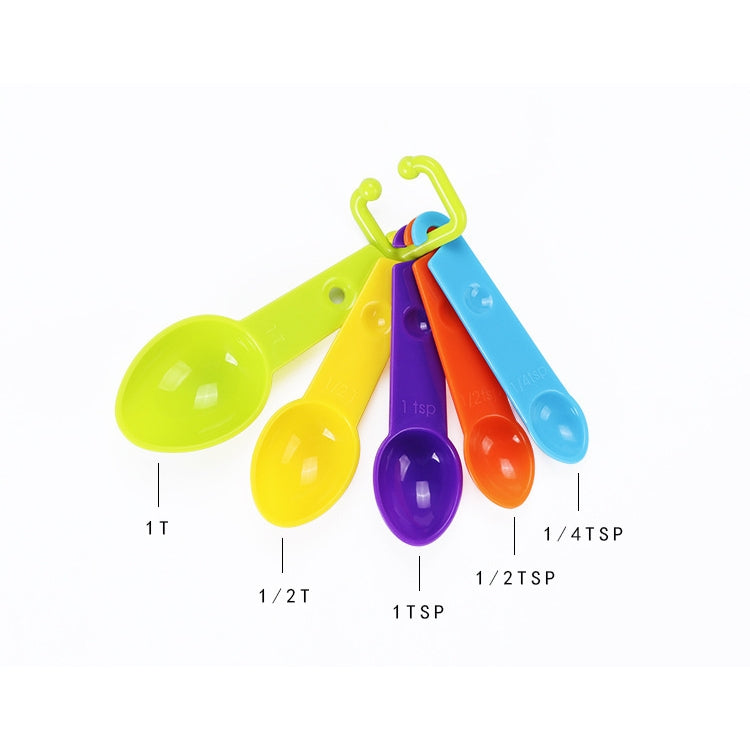 kn7600 9 in 1 Colorful Pointed Plastic Measuring Spoon Measuring Cup Baking Tool Set kn7600 9 in 1 Colorful Pointed Plastic Measuring Spoon Measuring Cup Baking Tool Set