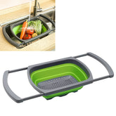 kn003 Household RetractableFruit and Vegetable Water Filter Basket Washing Basket
