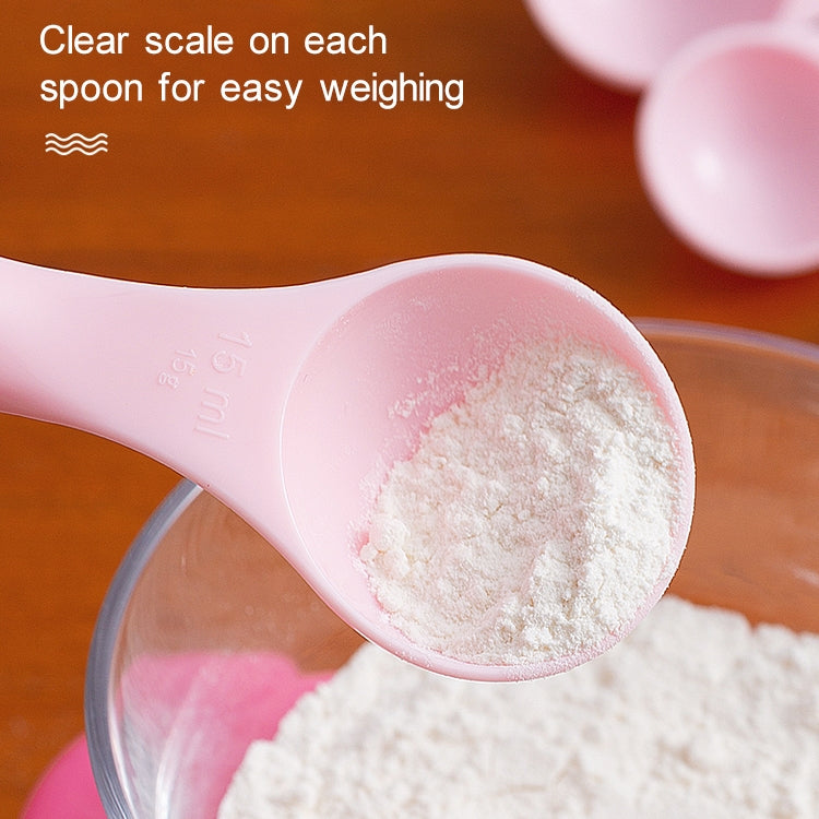 kn082 5 in 1 Plastic Measuring Spoon Kitchen Tool Set (Random Color Delivery) kn082 5 in 1 Plastic Measuring Spoon Kitchen Tool Set (Random Color Delivery)