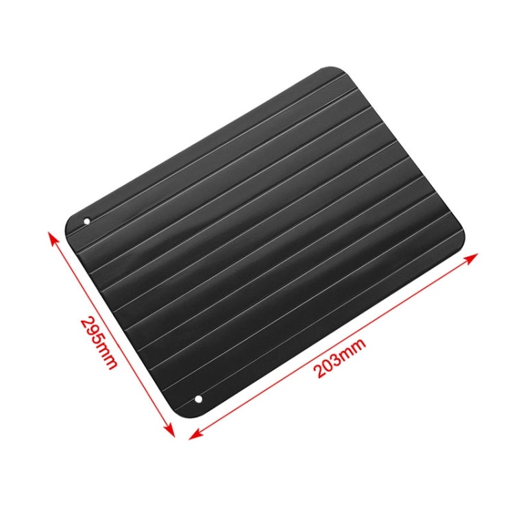 Kitchen Tool Rapid Defrosting Tray Thawing Plate Frozen Food Defrost Without Electricity, Size: 11.6 x 8 inch Kitchen Tool Rapid Defrosting Tray Thawing Plate Frozen Food Defrost Without Electricity, Size: 11.6 x 8 inch