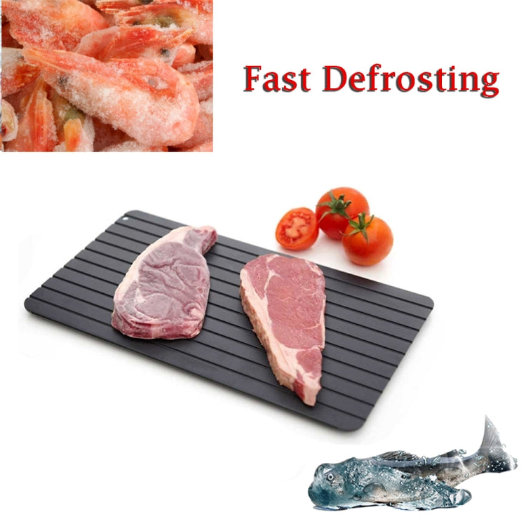 Kitchen Tool Rapid Defrosting Tray Thawing Plate Frozen Food Defrost Without Electricity, Size: 11.6 x 8 inch Kitchen Tool Rapid Defrosting Tray Thawing Plate Frozen Food Defrost Without Electricity, Size: 11.6 x 8 inch
