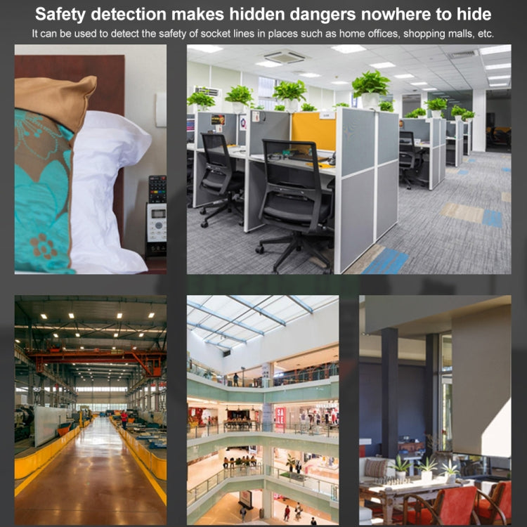 HABOTEST HT107D Multifunctional Digital Display Socket Tester, HT107D (US Plug), HT107D (UK Plug), HT107D (EU Plug) HABOTEST HT107D Multifunctional Digital Display Socket Tester, HT107D (US Plug), HT107D (UK Plug), HT107D (EU Plug)