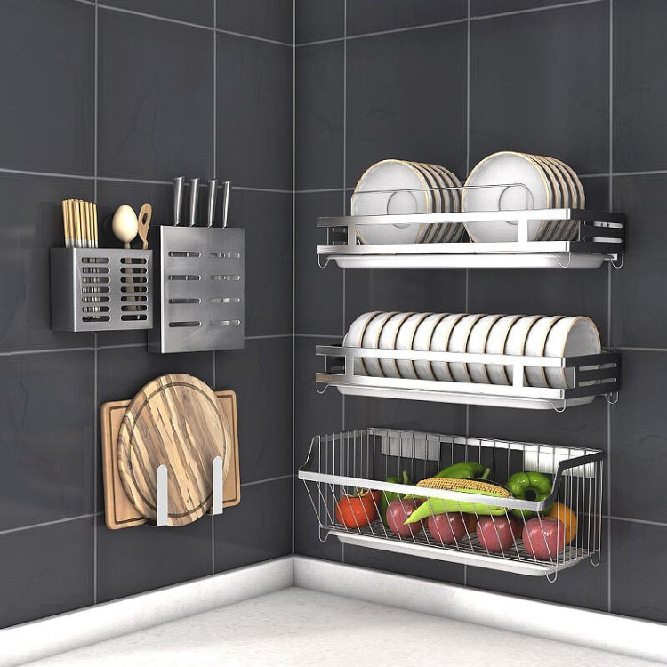 304 Stainless Steel Wall-mounted Kitchen Rack Hanging Seasoning Holder, Seasoning Holder 304 Stainless Steel Wall-mounted Kitchen Rack Hanging Seasoning Holder, Seasoning Holder