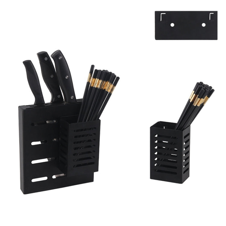 Stainless Steel Wall-mounted Kitchen Rack Hanging Kinfe Chopsticks Canister Holder, Kinfe Chopsticks Canister Holder Stainless Steel Wall-mounted Kitchen Rack Hanging Kinfe Chopsticks Canister Holder, Kinfe Chopsticks Canister Holder