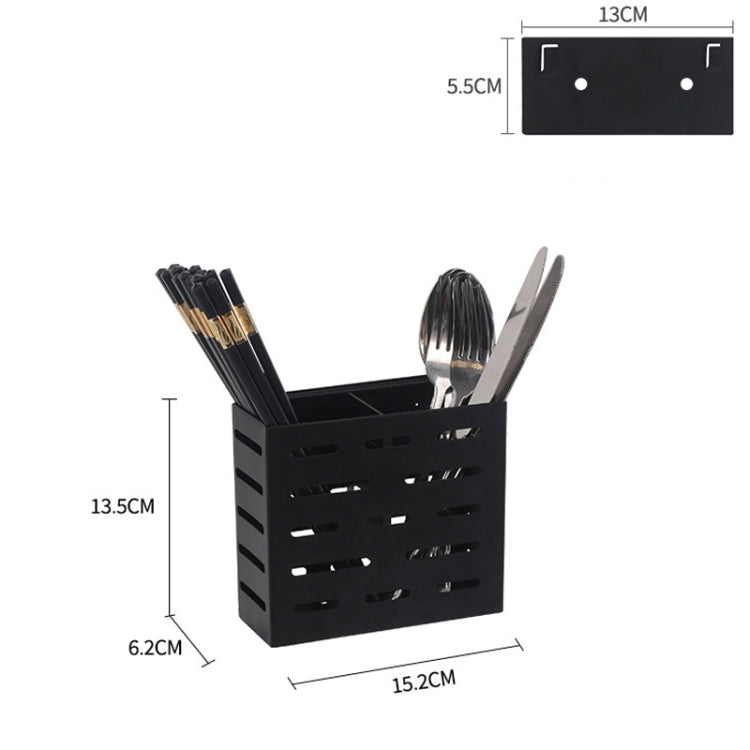 Stainless Steel Wall-mounted Kitchen Rack Double Cage Chopsticks Canister Holder, Chopsticks Canister Holder Stainless Steel Wall-mounted Kitchen Rack Double Cage Chopsticks Canister Holder, Chopsticks Canister Holder