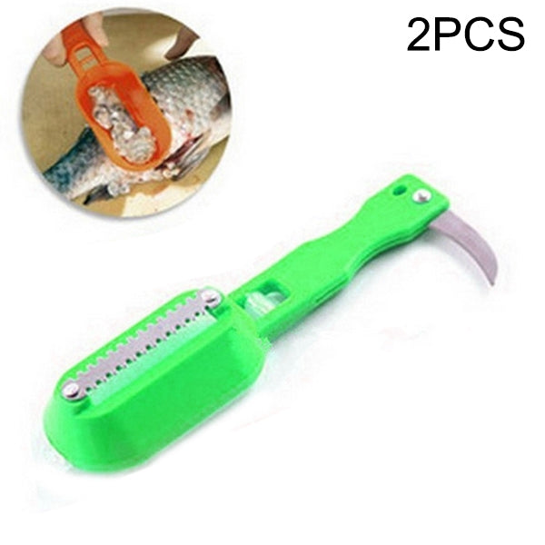 2 PCS Kitchen Essential Fish Scraper Fish Scale Planing Knife with Cover, 20x5.2cm Pink, 20x5.2cm Green, 20x5.2cm Blue 2 PCS Kitchen Essential Fish Scraper Fish Scale Planing Knife with Cover, 20x5.2cm Pink, 20x5.2cm Green, 20x5.2cm Blue