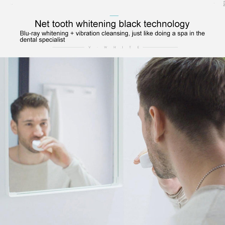 Vwhite 3 Cleaning Modes Silicone Electric Automatic Beauty Tooth Instrument Vwhite 3 Cleaning Modes Silicone Electric Automatic Beauty Tooth Instrument