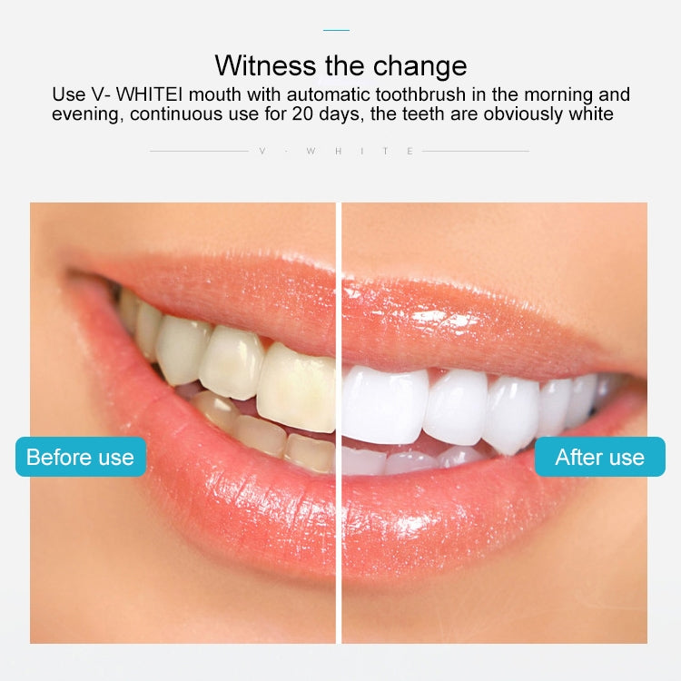 Vwhite 3 Cleaning Modes Silicone Electric Automatic Beauty Tooth Instrument Vwhite 3 Cleaning Modes Silicone Electric Automatic Beauty Tooth Instrument