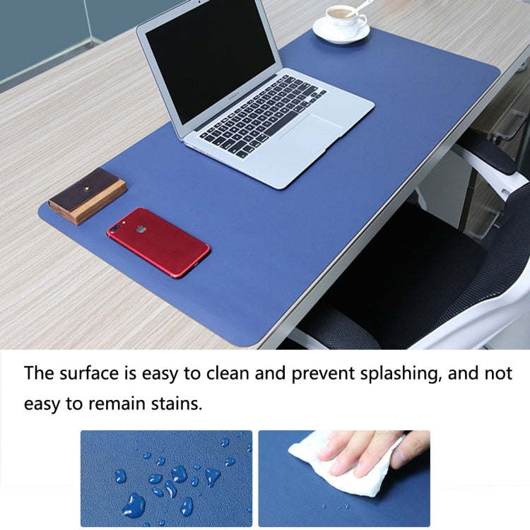 Multifunction Business Double Sided PU Leather Mouse Pad Keyboard Pad Table Mat Computer Desk Mat, Size: 80 x 40cm Multifunction Business Double Sided PU Leather Mouse Pad Keyboard Pad Table Mat Computer Desk Mat, Size: 80 x 40cm