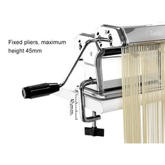 QZ150 Household Kitchen Integrated Stainless Steel Manual Pressing Machine Pasta Machine