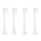 4 PCS HX6064 Replacement Brush Heads for Philips Sonicare Electric Toothbrush
