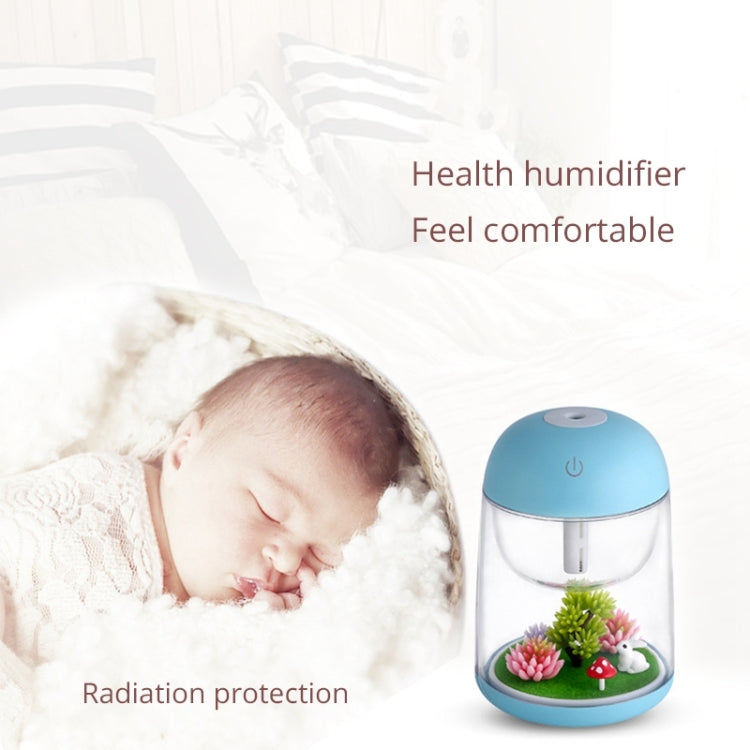 Imycoo WT602 2W Portable Mini Micro Landscape Design USB Charge Aromatherapy Air Humidifier with LED Colorful Light, Water Tank Capacity: 180ml, DC 5V Imycoo WT602 2W Portable Mini Micro Landscape Design USB Charge Aromatherapy Air Humidifier with LED Colorful Light, Water Tank Capacity: 180ml, DC 5V