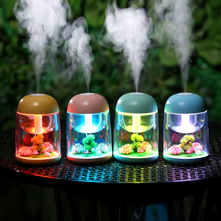 Imycoo WT602 2W Portable Mini Micro Landscape Design USB Charge Aromatherapy Air Humidifier with LED Colorful Light, Water Tank Capacity: 180ml, DC 5V Imycoo WT602 2W Portable Mini Micro Landscape Design USB Charge Aromatherapy Air Humidifier with LED Colorful Light, Water Tank Capacity: 180ml, DC 5V